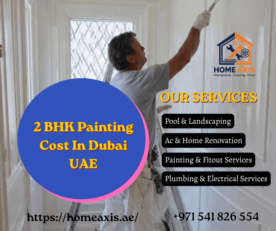 2 BHK Painting Cost In Dubai UAE