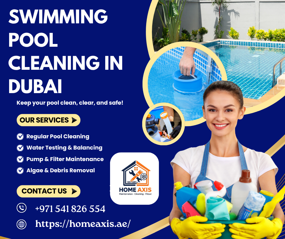 Swimming Pool Cleaning In Dubai