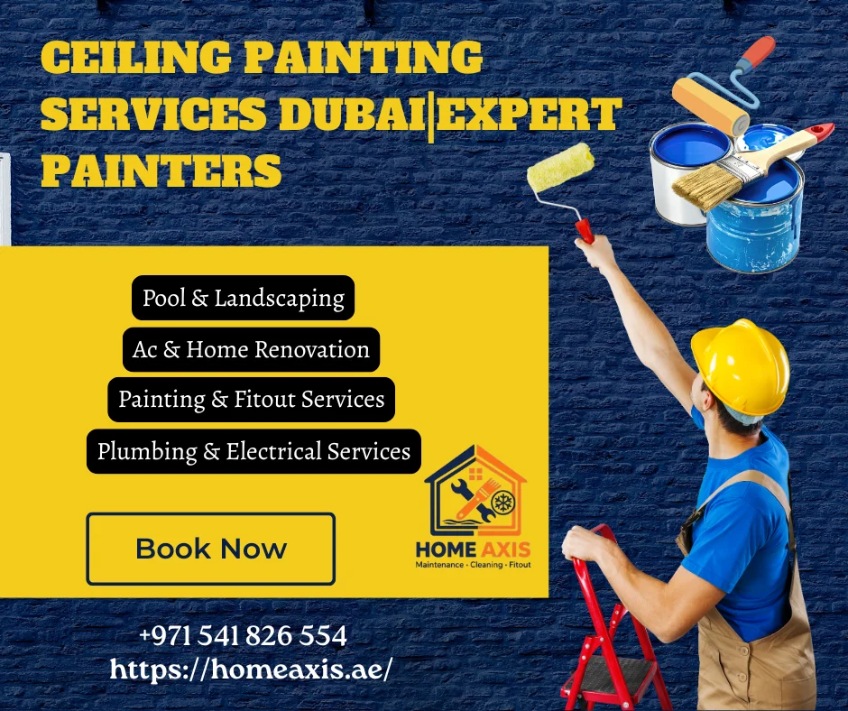 Ceiling Painting Services Dubai|Expert Painters